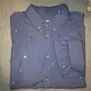 Grizzly Griptape, sky blue, button down shirt